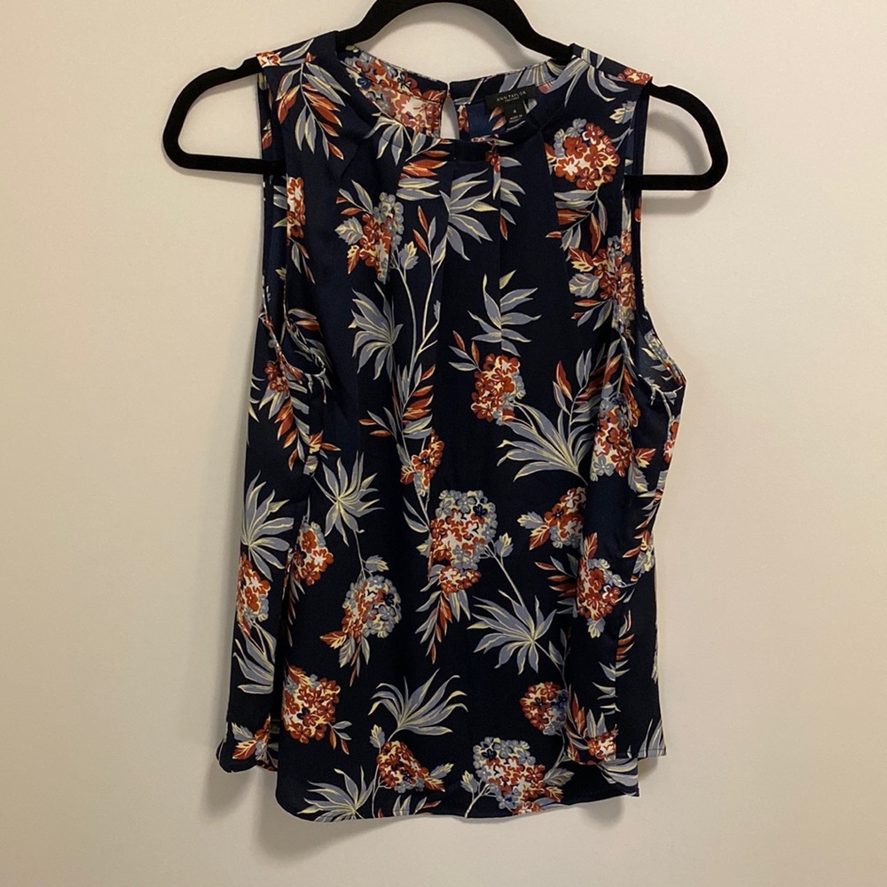 Ann Taylor Factory Sleeveless Blouse